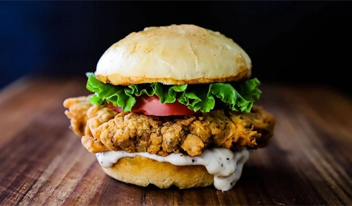 Chicken Steak Burger