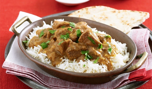 Lamb Curry With Rice
