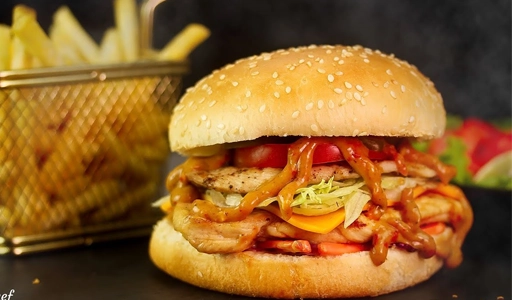 Smokey BBQ Chicken Burger