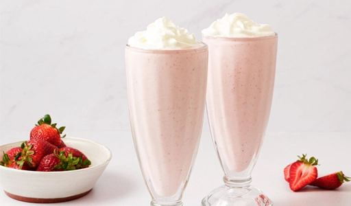 Strawberry Milkshake 
