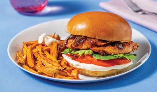 BBQ Chicken Burger