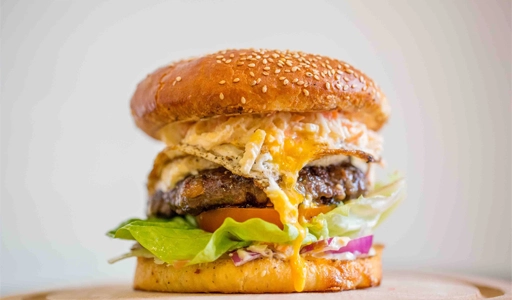 Hut Grill Special Burger